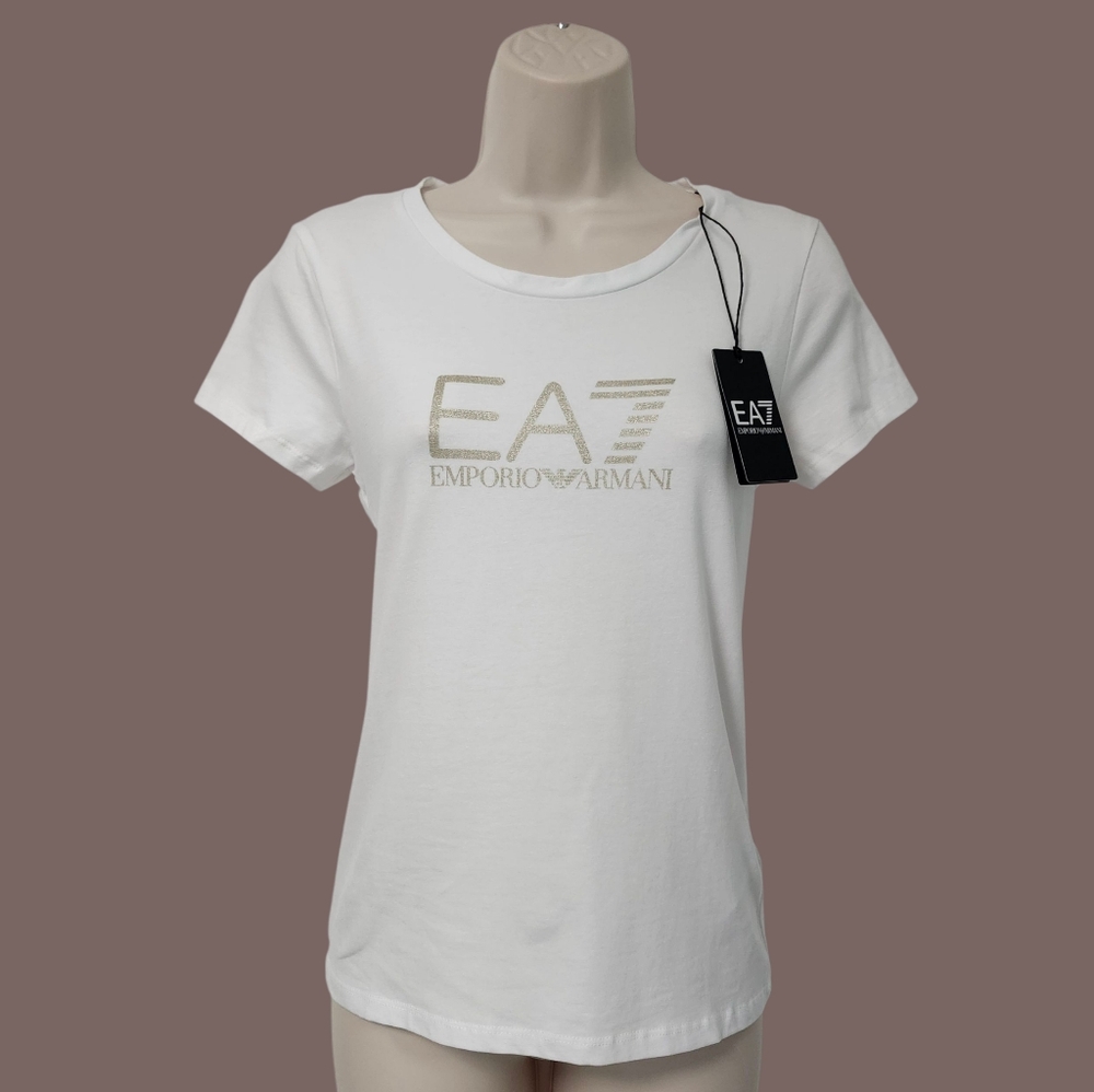 Emporio ARMANI EA7 T Shirt size M Logo